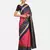 Pink Printed Art Silk Saree With Blouse