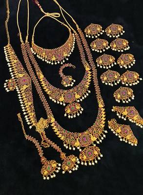 Gold bridal-kamarband 1