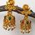 Gold jhumkas