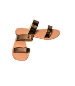 Good vibes only flats sandal