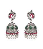 Multicolor zircon   earrings