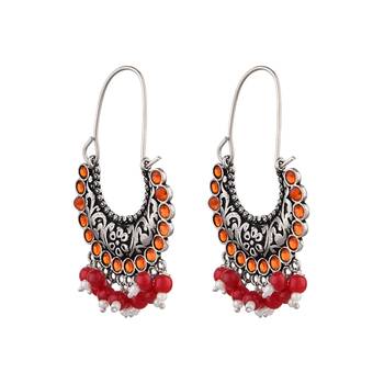 Multicolor zircon   earrings 2