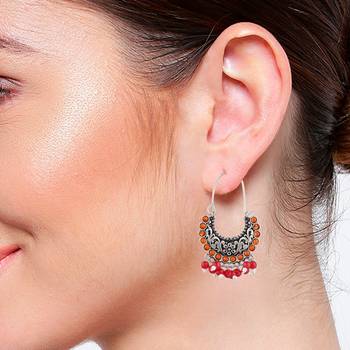 Multicolor zircon   earrings 3