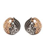 Silver zircon   earrings