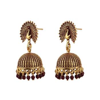 Black zircon   earrings 2