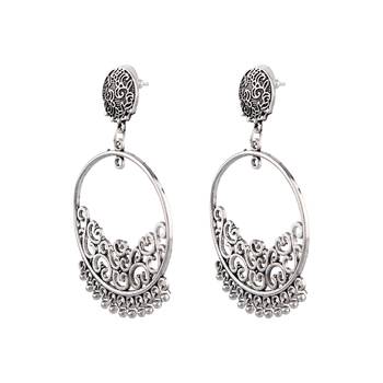9blings Silver zircon   earrings 2