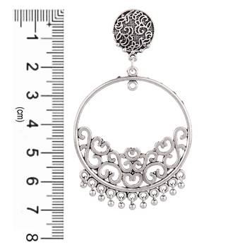 9blings Silver zircon   earrings 4