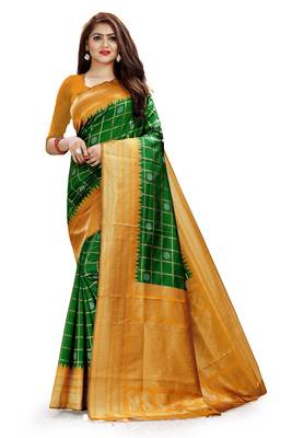 Gadwal silk sare with blouse 1