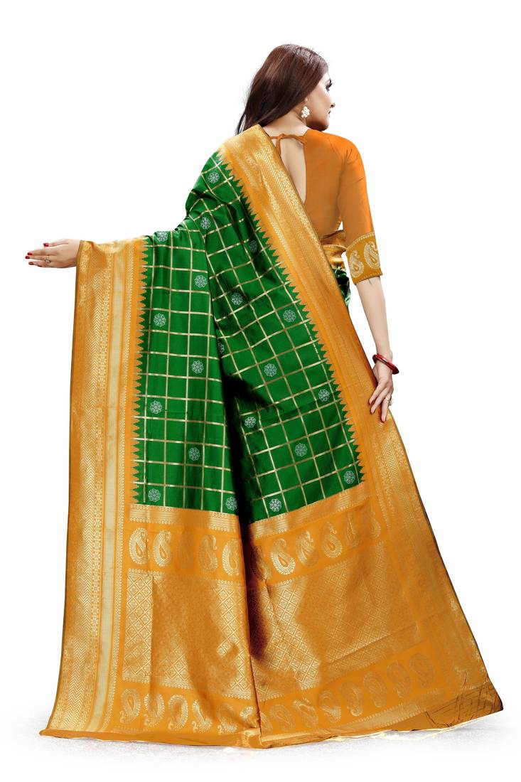 Gadwal silk sare with blouse