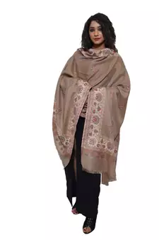 Women Fine Wool Shawl Kani Daur Buti  Kashmiri Pashmina  Luxury  Shawl / Stole / Wrap