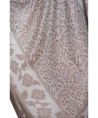 Women Fine Wool Silk   All Over Paisely Pattern  Soft  Stole / Shawl / Scarf 2