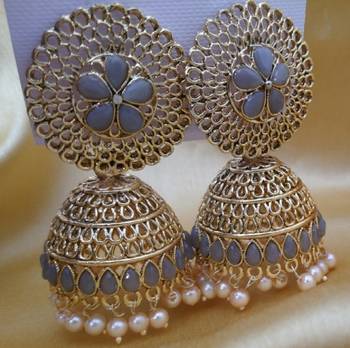 Gold alexandrite earrings 1