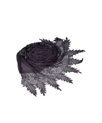 Purple Cotton   Premium Stole 2