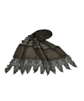 Brown Cotton   Premium Stole 1