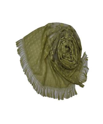 Green Cotton   Premium Scarf 2