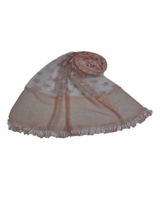 Orange Cotton   Premium Stole 1