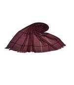 Maroon Cotton   Premium Scarf