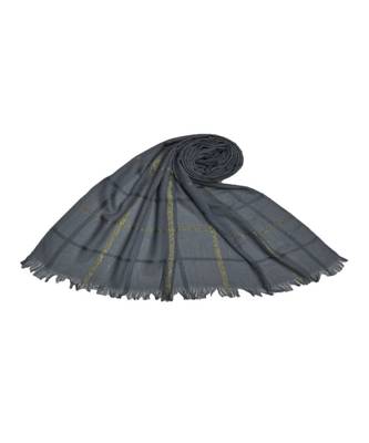 Grey Cotton   Premium Scarf 1