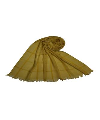 Yellow Cotton   Premium Scarf 1