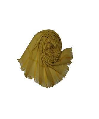 Yellow Cotton   Premium Scarf 2