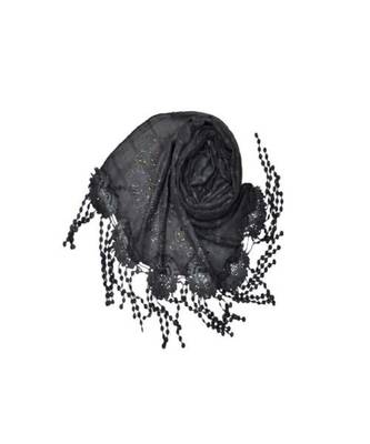 Black Cotton   Premium Hijab 2