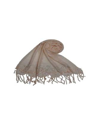 Orange Cotton   Premium Scarf 1