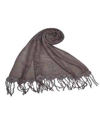 Purple Cotton   Premium Hijab 1