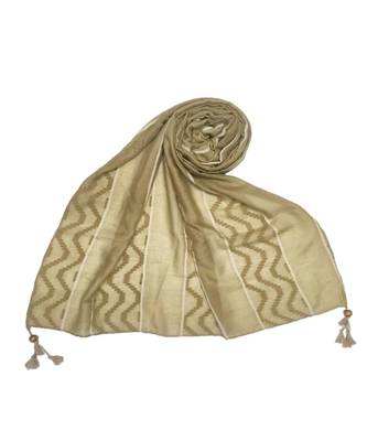 Brown Cotton   Premium Hijab 1
