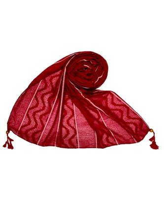 Maroon Cotton   Premium Hijab 1