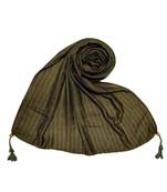 Dark Green Cotton   Premium Scarf