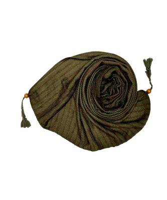 Dark Green Cotton   Premium Scarf 2