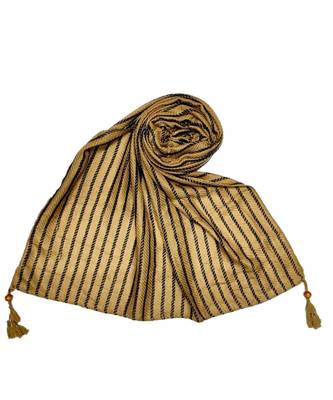 Yellow Cotton   Premium Scarf 1