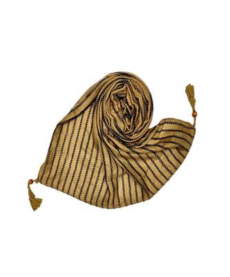 Yellow Cotton   Premium Scarf 2