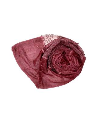 Maroon Cotton   Premium Scarf 2