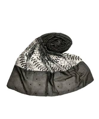 Black Cotton   Premium Hijab 1