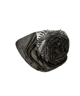 Black Cotton   Premium Hijab 2