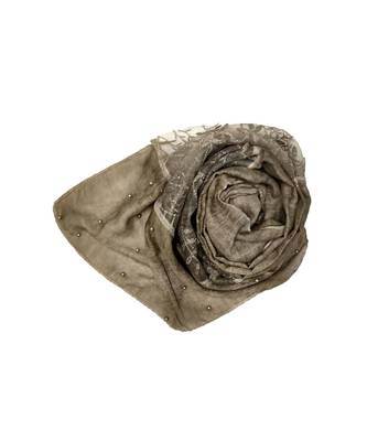 Brown Cotton   Premium Stole 2