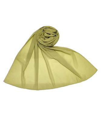 Green Chiffon  Premium Scarf 1
