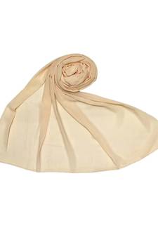 White Chiffon  Premium Stole