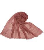 Maroon Cotton   Premium Scarf