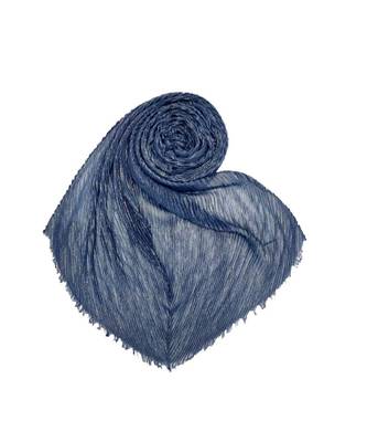 Blue Cotton   Premium Stole 1