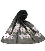 Dark Grey Cotton   Premium Scarf