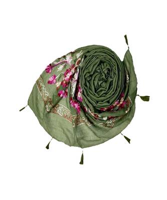 Green Cotton   Premium Hijab 2