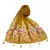 Yellow Cotton   Premium Stole
