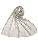 Grey Cotton   Premium Stole