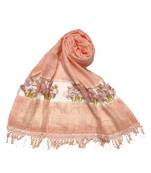 Orange Cotton   Premium Stole