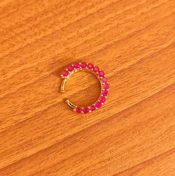 Red nose-ring 1