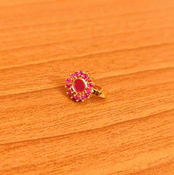 Red nose-ring 1