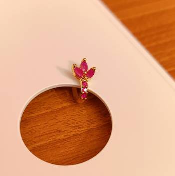 Red nose-ring 1