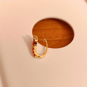 Red nose-ring 2